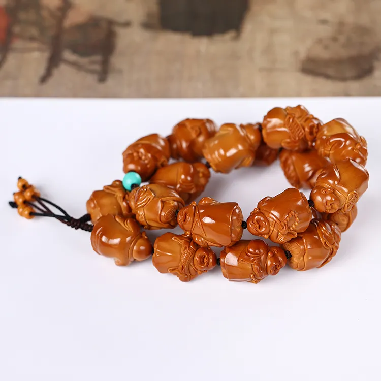 LANPIN Olive Pit Bracelets Unisex-2