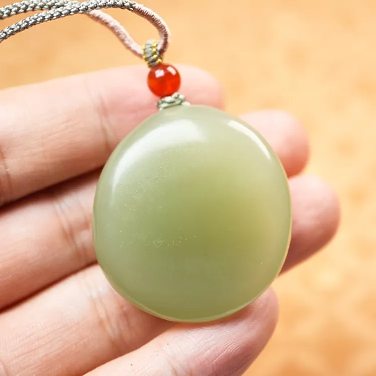 LANPIN Hetian Jade Pendants Jasper Unisex-4