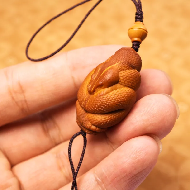 LANPIN Olive Pit Pendants Unisex-6