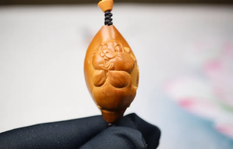 LANPIN Olive Pit Pendants Unisex-5