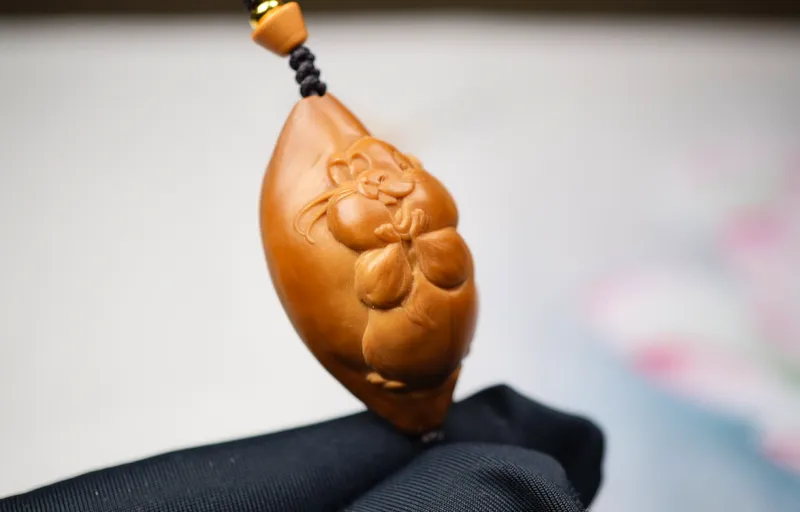 LANPIN Olive Pit Pendants Unisex-7