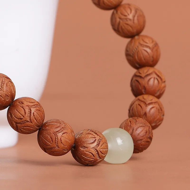 YUGONGYUAN Barbie Sandalwood Bracelets Unisex-4