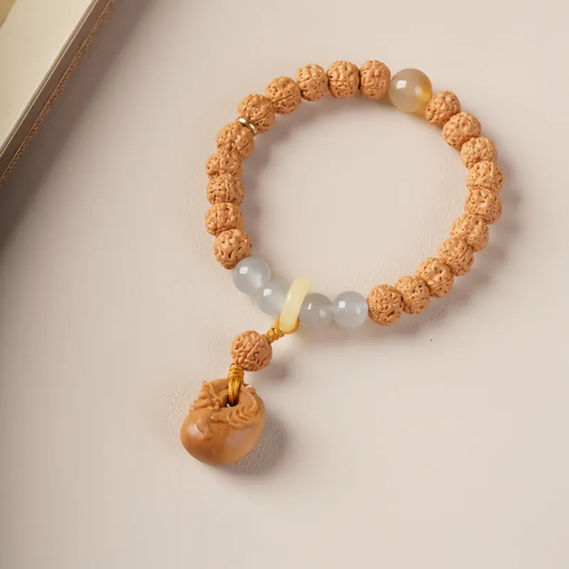 YUGONGYUAN King Kong Bodhi Seeds Bracelets Unisex-4