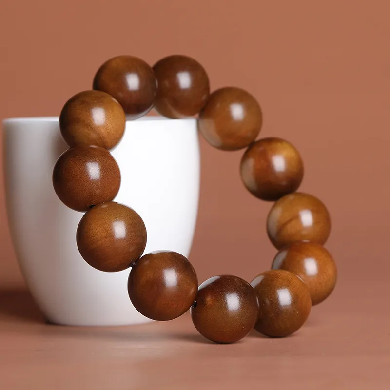 YUGONGYUAN Sandalwood Bracelets Unisex-2