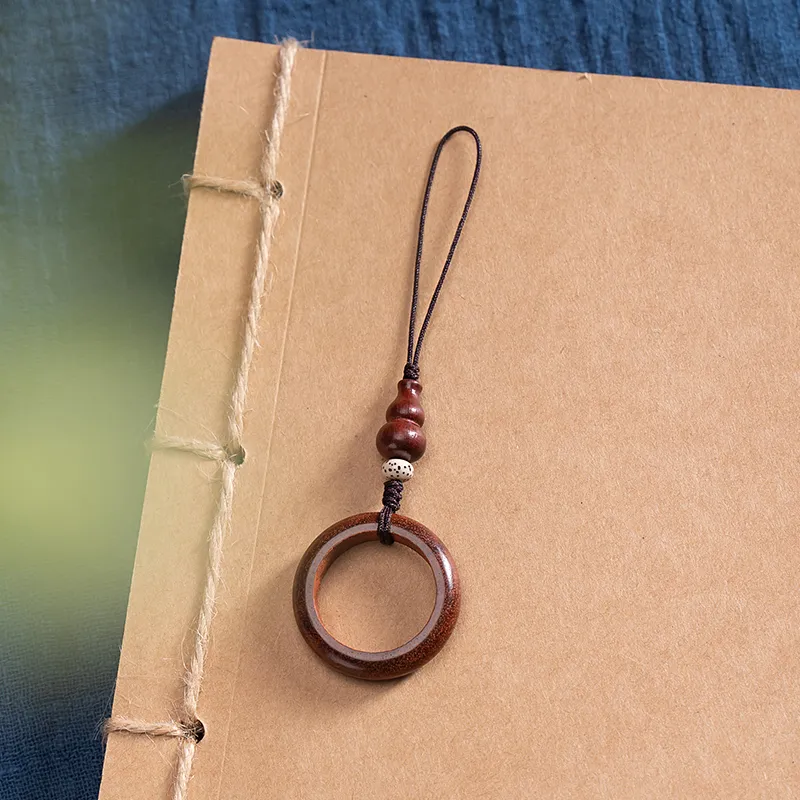 YUGONGYUAN Ebony Pendants Unisex-11
