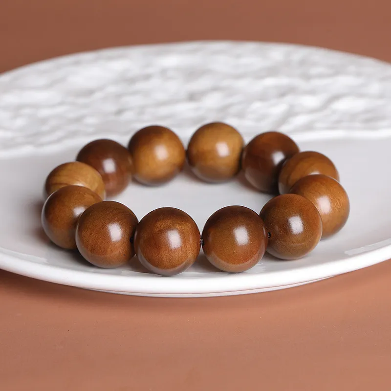 YUGONGYUAN Sandalwood Bracelets Unisex-3