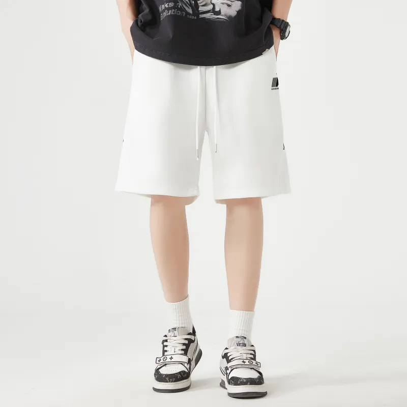 Kepu Casual Shorts Unisex White-2