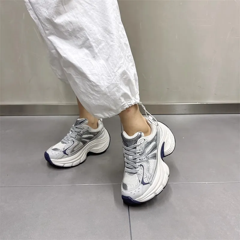Boldi Kuki Height Increasing Breathable Low-Top Chunky Sneakers Women's-6