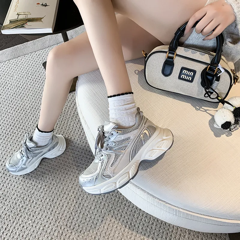 Boldi Kuki Slip Resistant Low Top Chunky Sneakers Women's-2