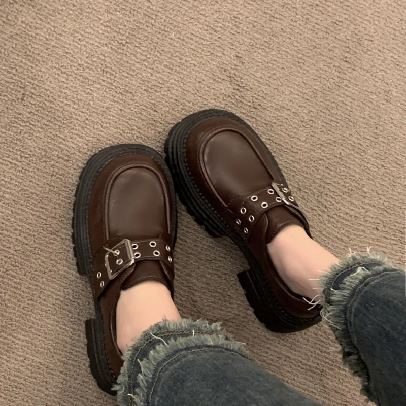 Boldi Kuki Loafers Women's Black/Brown-3