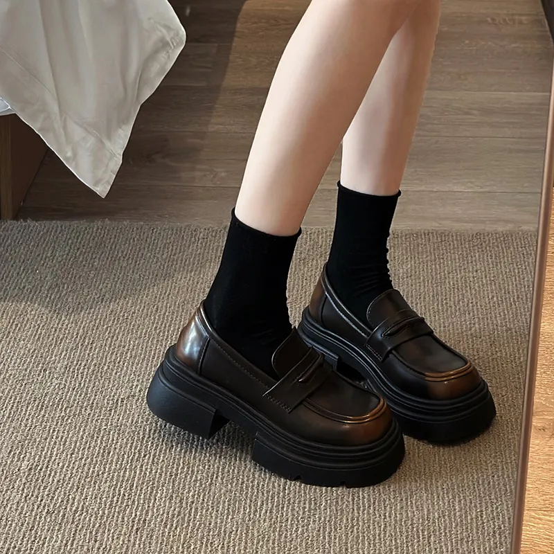Boldi Kuki Loafers Women's Brown/Black-1