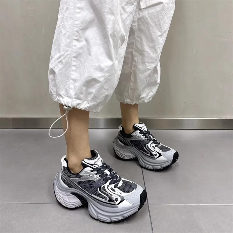 Boldi Kuki Height Increasing Breathable Low-Top Chunky Sneakers Women's-1