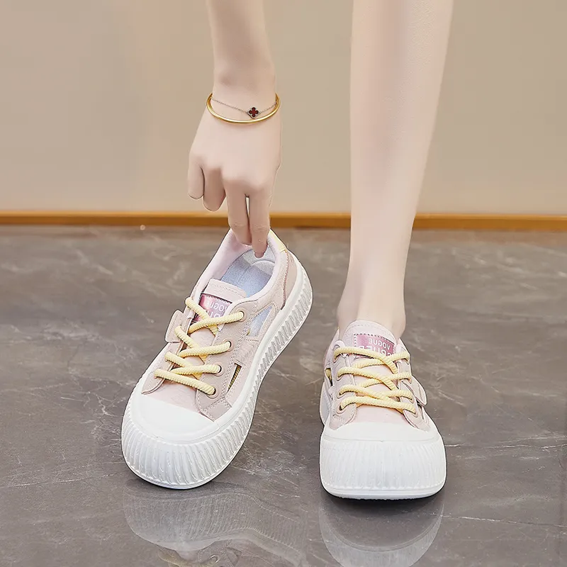 Boldi Kuki Breathable Low Top Skateboard Shoes Women's-19