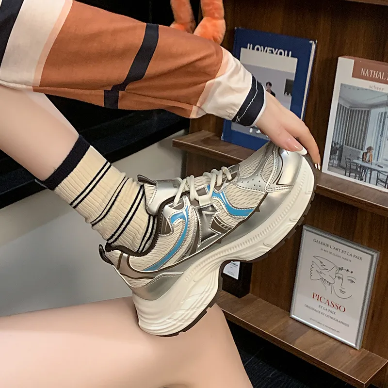 Boldi Kuki Low Top Chunky Sneakers Women's-4