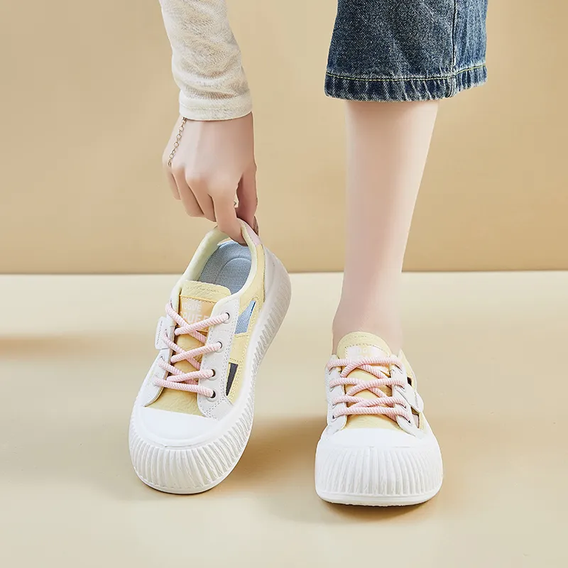Boldi Kuki Breathable Low Top Skateboard Shoes Women's-12