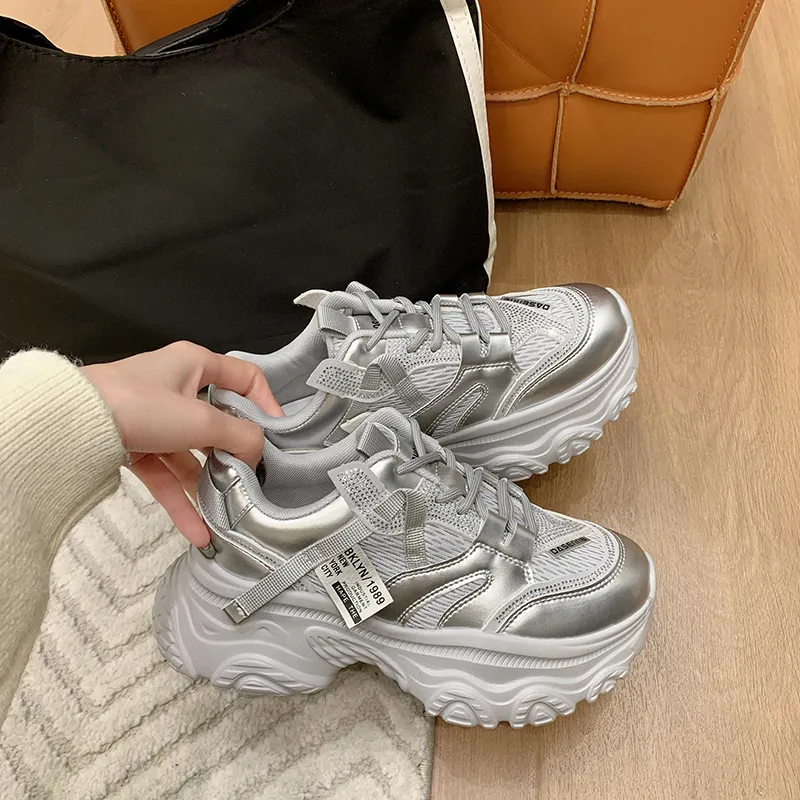 Boldi Kuki Low Top Chunky Sneakers Women's-8