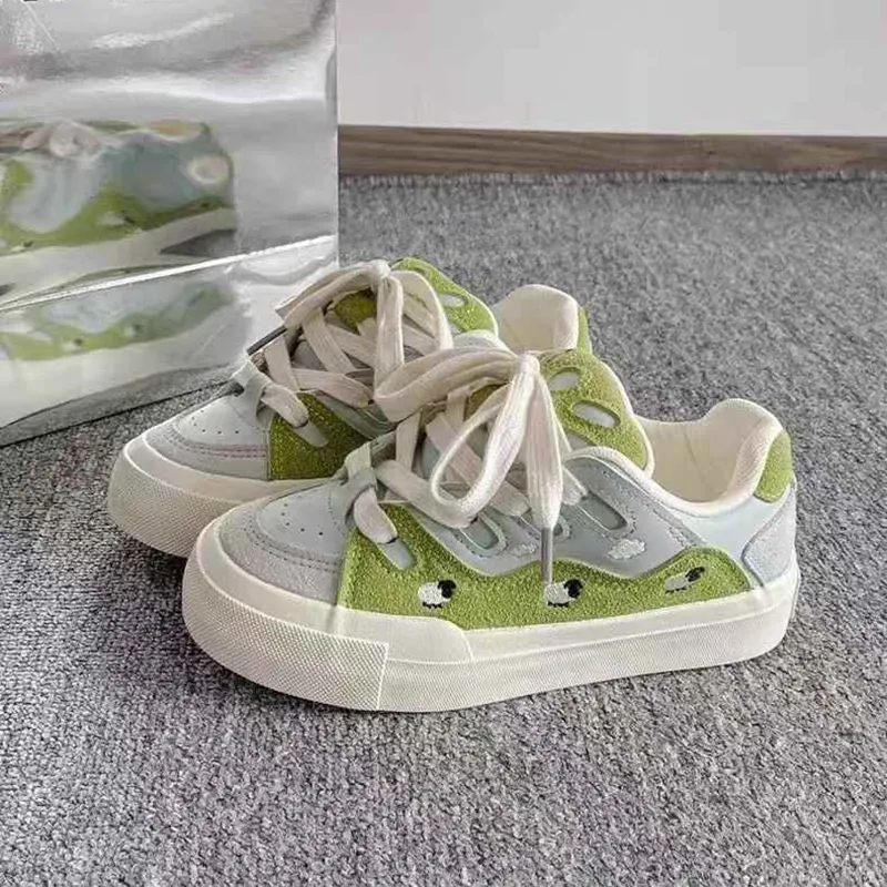 Boldi Kuki Low Top Skateboard Shoes Women's Grassland Green-6