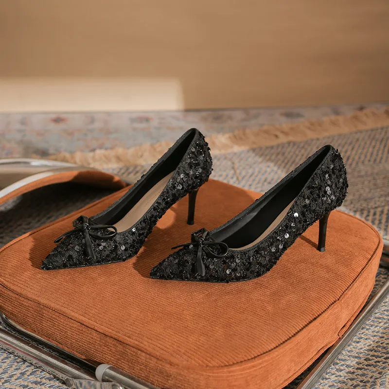 Boldi Kuki High Heels Women's Apricot/Black-5