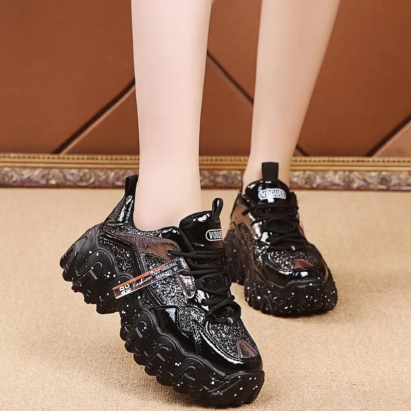 Boldi Kuki Low Top Chunky Sneakers Women's-4