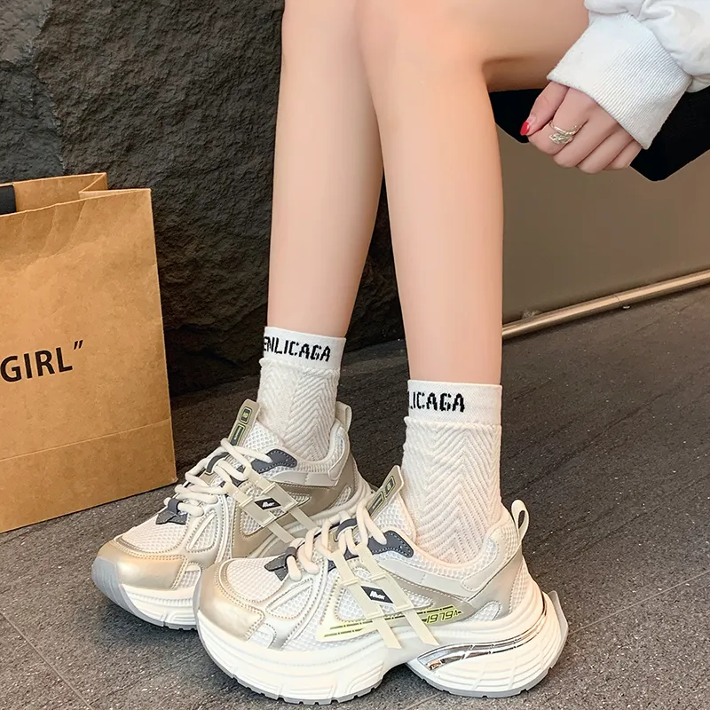 Boldi Kuki Low Top Chunky Sneakers Women's-5