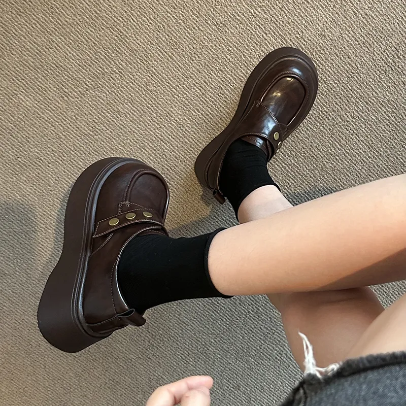 Boldi Kuki Loafers Women's Brown/Black-3