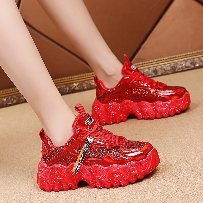 Boldi Kuki Low Top Chunky Sneakers Women's-9