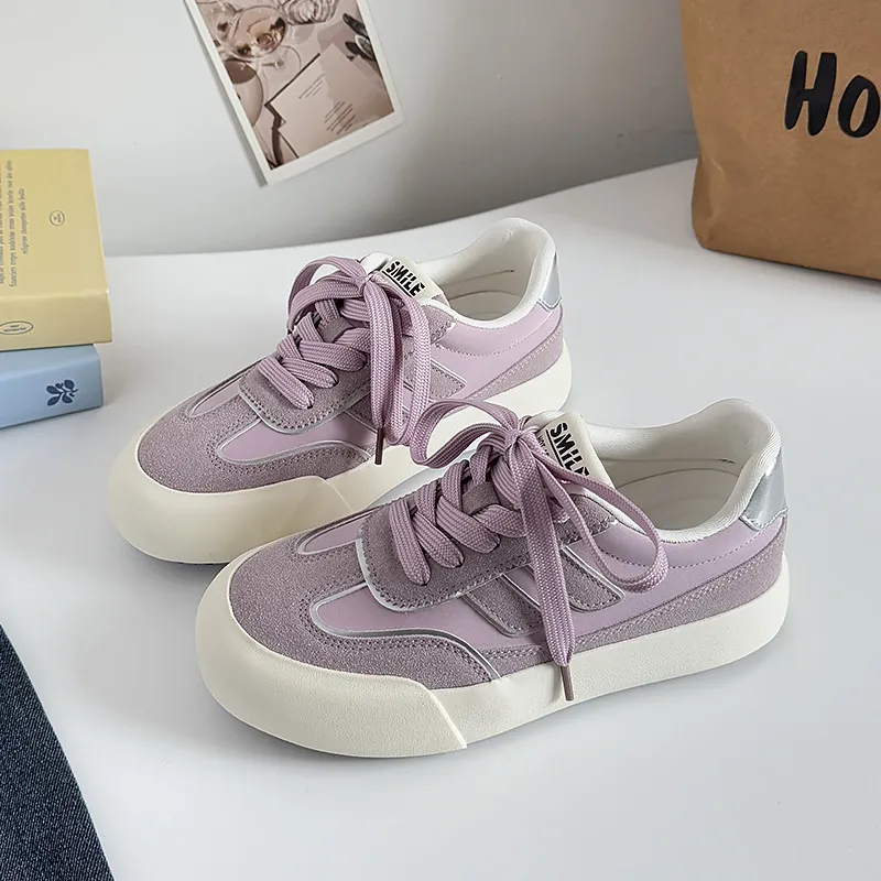 Boldi Kuki Height Increasing Breathable Low Top Skateboard Shoes Women's-9