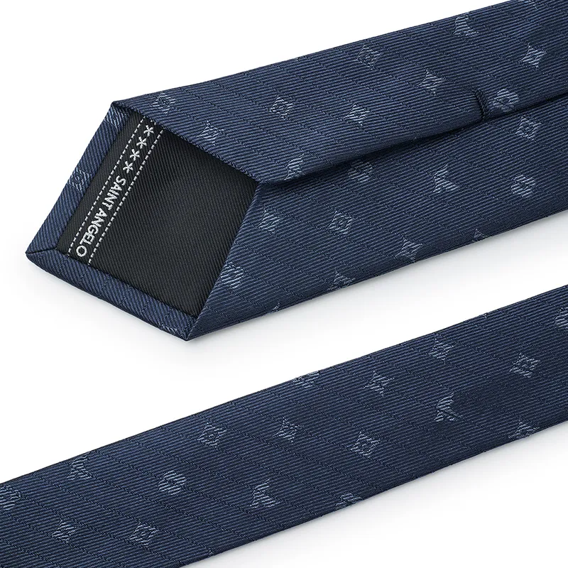 SAINT ANGELO Mulberry Silk Ties Unisex-3