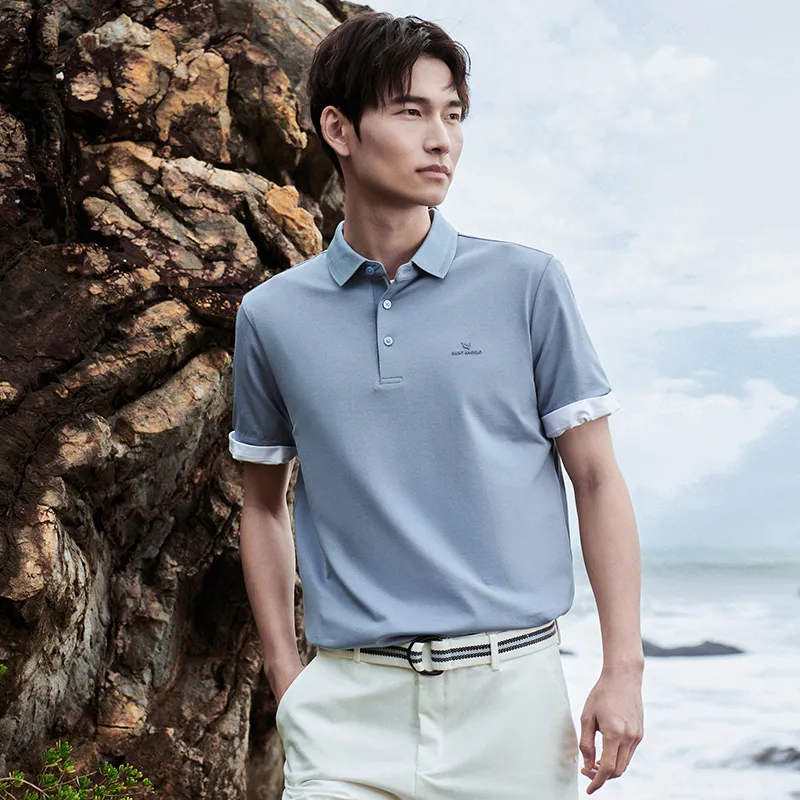 SAINT ANGELO Polo Shirts Unisex-12