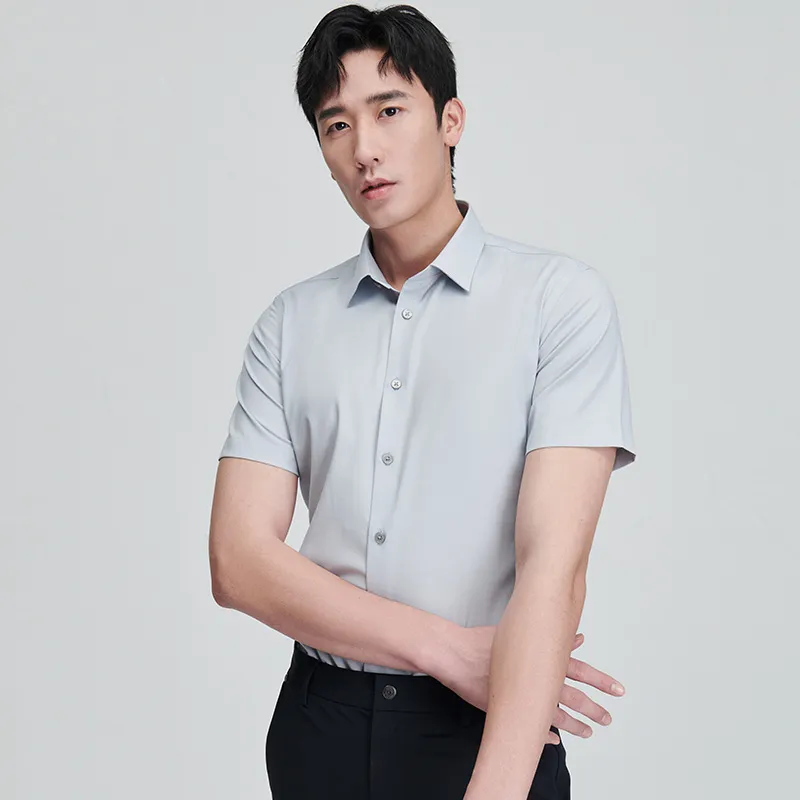 SAINT ANGELO Shirts Unisex Pearl Gray-3