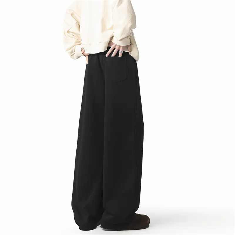 MIIOW Casual Pants Unisex Dark Gray-6