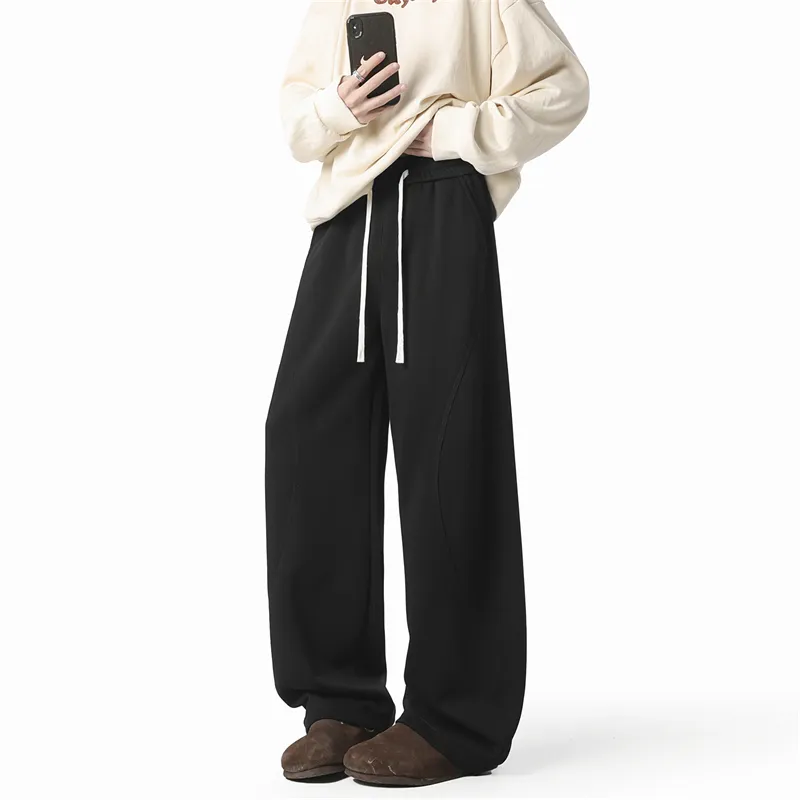 MIIOW Casual Pants Unisex Dark Gray-9