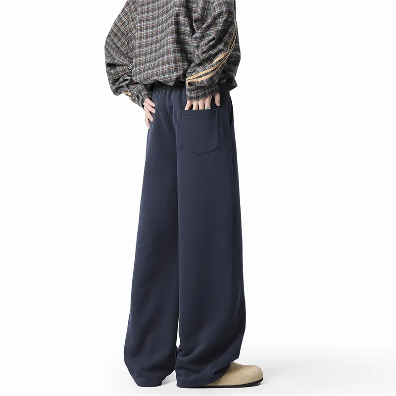 MIIOW Casual Pants Unisex Dark Gray-1