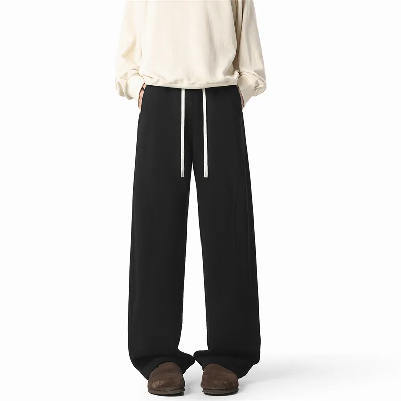 MIIOW Casual Pants Unisex Dark Gray-8