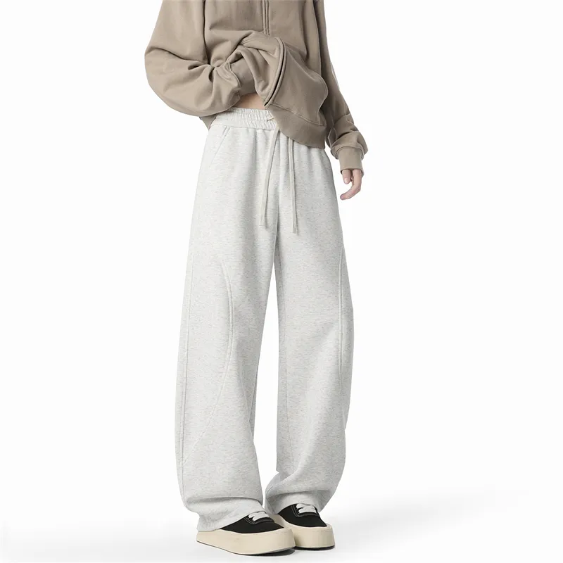 MIIOW Casual Pants Unisex Dark Gray-12