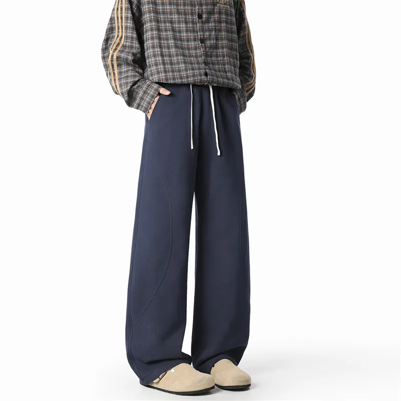 MIIOW Casual Pants Unisex Dark Gray-2
