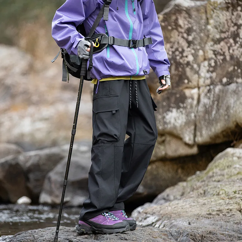 MIIOW Casual Pants Unisex Twilight Mountain Purple-4