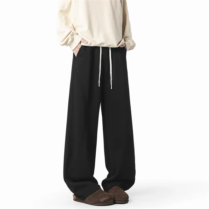 MIIOW Casual Pants Unisex Dark Gray-7