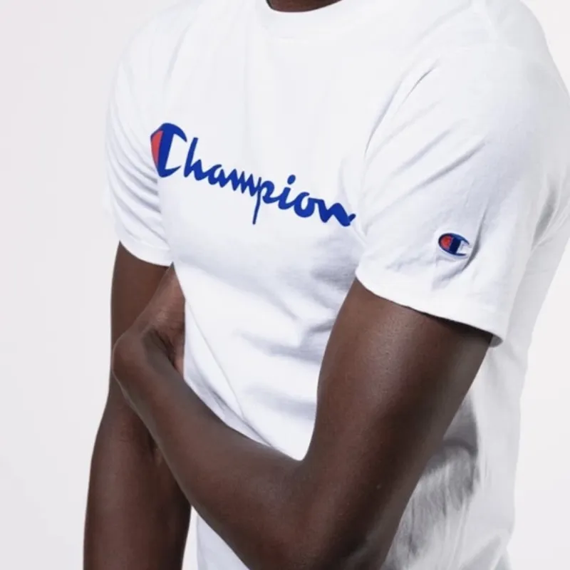 Champion T Shirt Unisex 2 Pack White-2