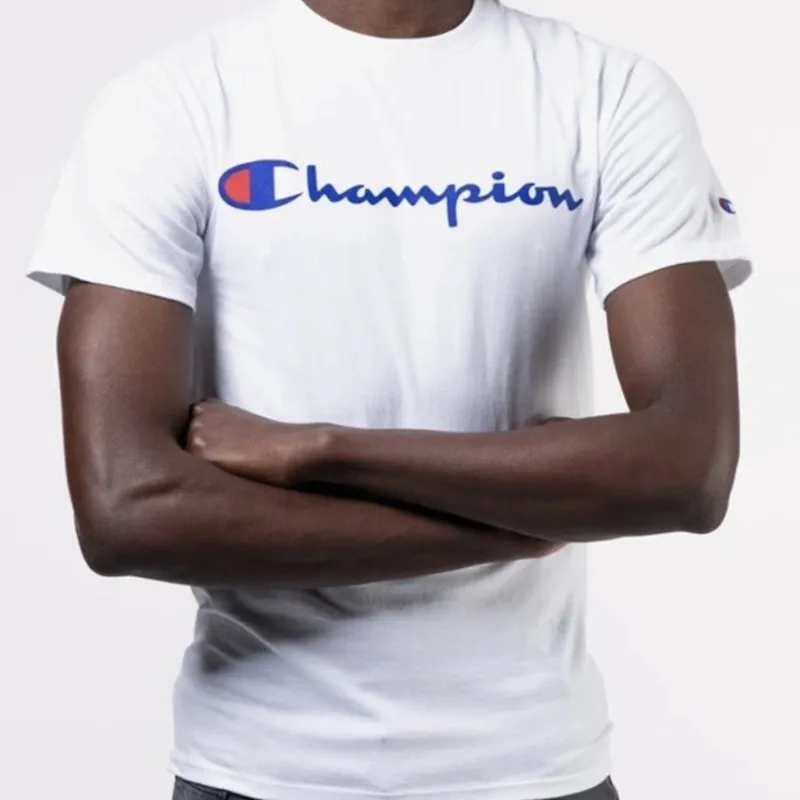 Champion T Shirt Unisex 2 Pack White-3