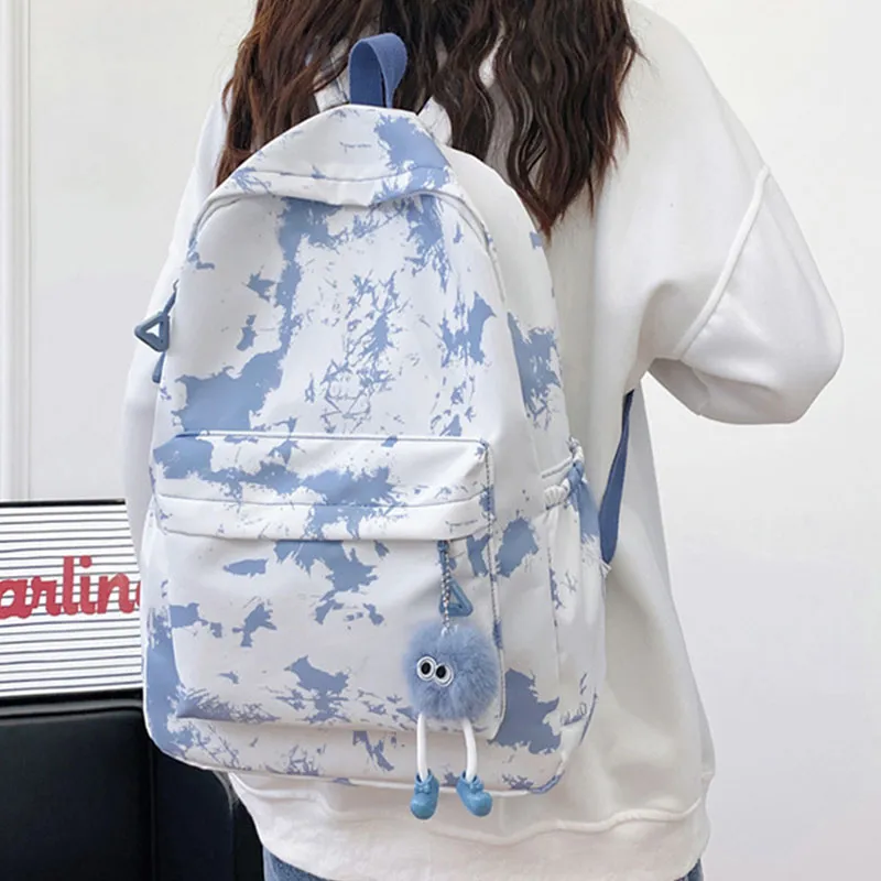 Aini Rabbit Nylon Backpack Unisex Multicolor-6