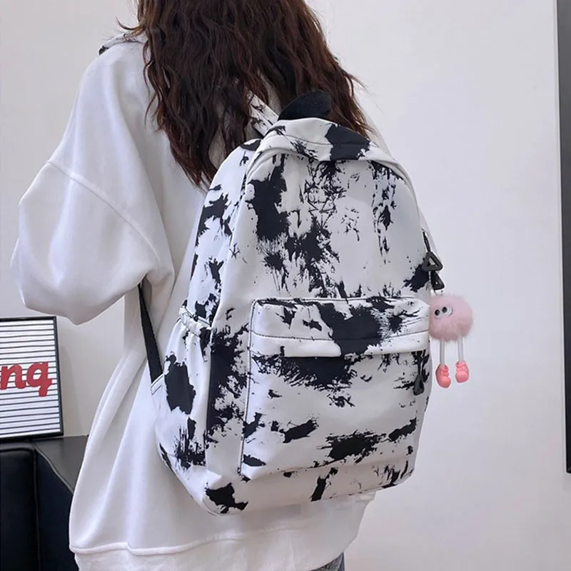 Aini Rabbit Nylon Backpack Unisex Multicolor-9