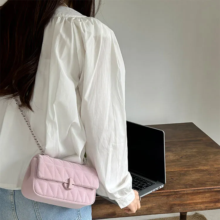 Aini Rabbit PU Shoulder Bags Shoulder Bag Crossbody Bags Regular Women's White/Pink/Green/Black-11