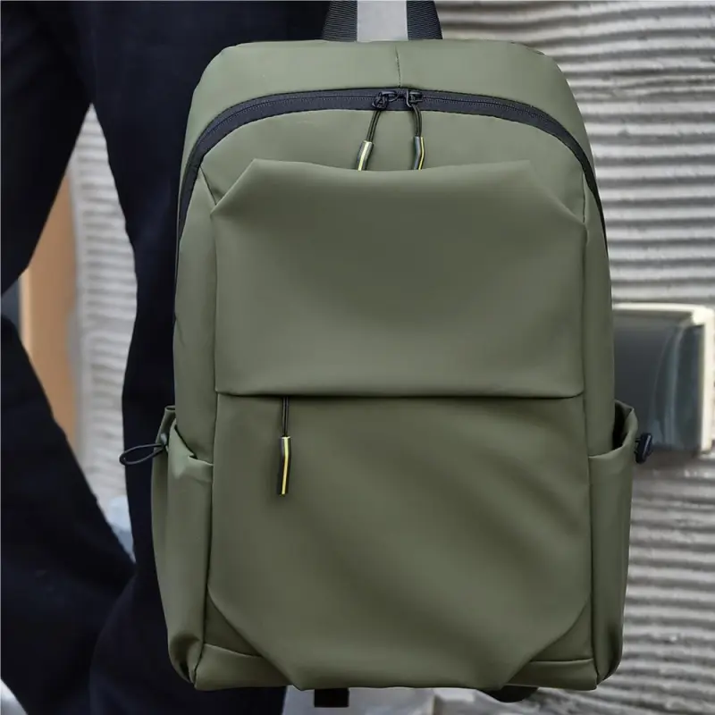 Aini Rabbit Wear Resistant Material Laptop Backpack Regular Unisex Black/Green/Gray-1