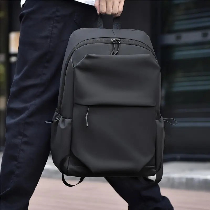 Aini Rabbit Wear Resistant Material Laptop Backpack Regular Unisex Black/Green/Gray-9