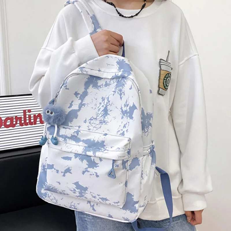 Aini Rabbit Nylon Backpack Unisex Multicolor-7