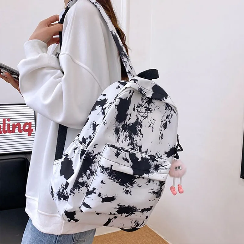 Aini Rabbit Nylon Backpack Unisex Multicolor-10