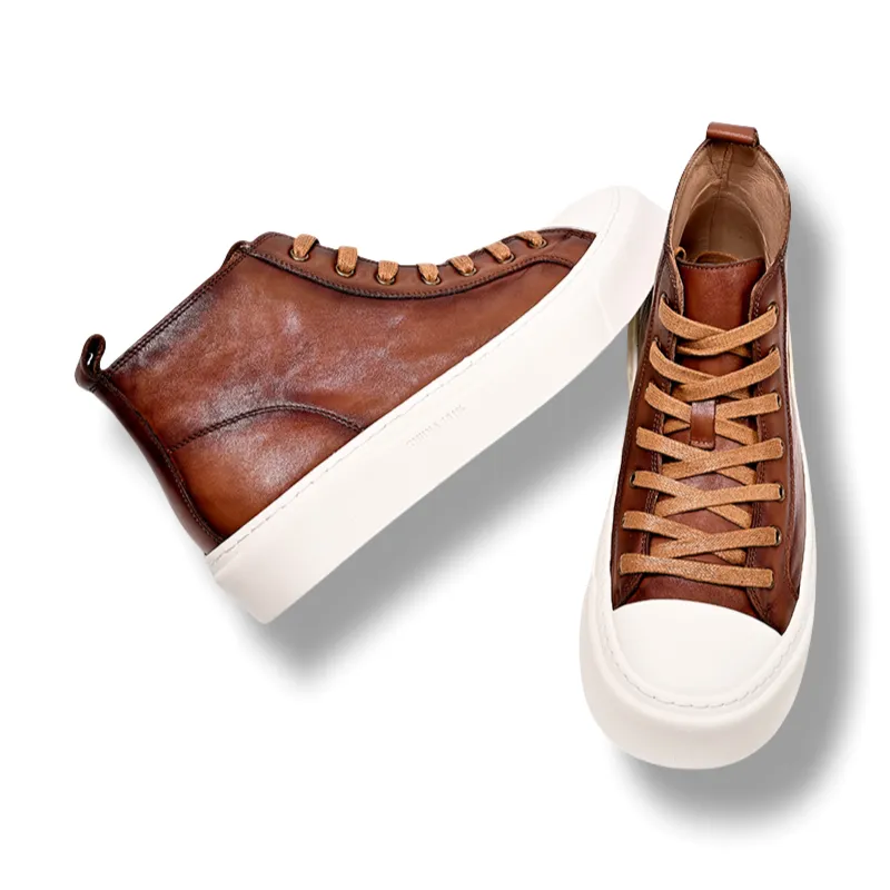 Brounvanm High-Top Skateboard Shoes Men's-10