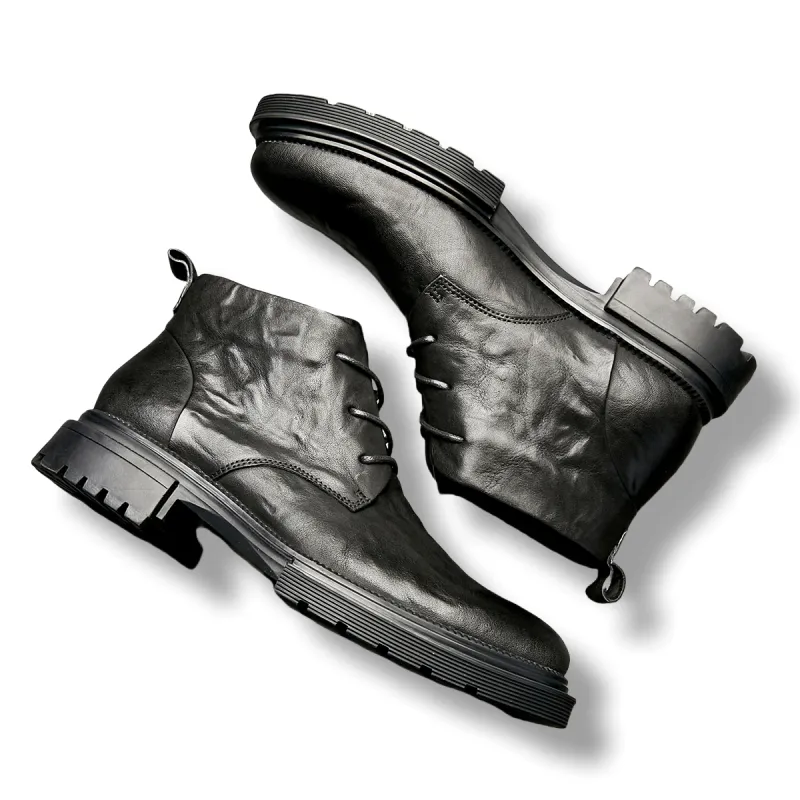 Brounvanm Ankle Boots Men's Black-2