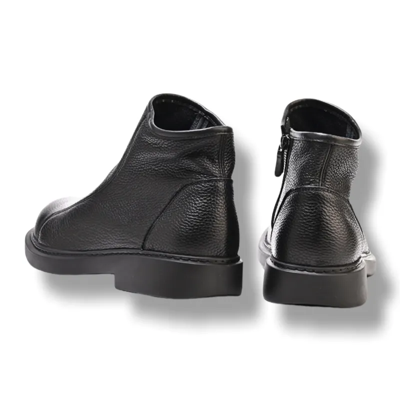 Brounvanm Ankle Boots Men's Black-4